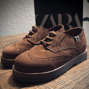 Zara Kids Derby Dress Shoes